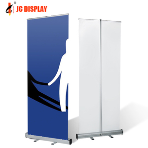 <span class=keywords><strong>Rollup</strong></span> di pubblicità del supporto dell'insegna di Roll Up della base retrattile d'acciaio di plastica pesante di 120 cm x 200 cm per la mostra - Product Image 3