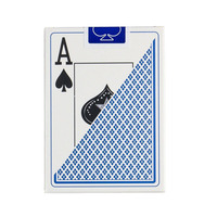 Haute Qualité En Plastique Étanche Conception Personnalisée Logo impression Poker Cartes À Jouer Jeux De Société Cartes Classique Recyclable