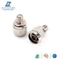 Adaptateur N mâle vers F femelle 75 Ohm Connecteur RF tout cuivre