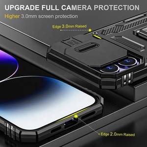 Custodie per telefono con protezione per lenti per iPhone 16 Pro Max 15 Plus 14 13 11 XR 7 <span class=keywords><strong>Samsung</strong></span> S24 Ultra A15 <span class=keywords><strong>A13</strong></span> A05S <span class=keywords><strong>Cover</strong></span> per difensore antiurto - Product Image 4