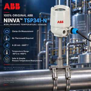 Sensor de Temperatura No Invasivo Abb 100% Original Ninva Tsp341-n, 4-20ma Hart 7, Tipo Abrazadera RTD - Product Image 4