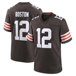 Maillot de football américain <span class=keywords><strong>pas</strong></span> <span class=keywords><strong>cher</strong></span> Cleveland Browns Shedeur Sanders 10 Quinshon Judkins 49 Schwesinger - Product Image 5