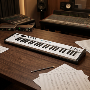 Controlador de Teclado MIDI USB Midiplus Xmini II de 49 Teclas, Controlador DAW Profesional Portátil de Teclas Delgadas con Escalas Inteligentes <span class=keywords><strong>para</strong></span> Estudio - Product Image 2