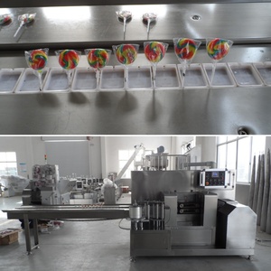 Düz lolipop paketleme makinesi şeker sarma tek büküm lolipop paketleme makinesi - Product Image 2