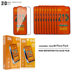 Protector <span class=keywords><strong>de</strong></span> Pantalla <span class=keywords><strong>de</strong></span> Vidrio Templado 21D para <span class=keywords><strong>iPhone</strong></span> 17, 12, <span class=keywords><strong>11</strong></span> <span class=keywords><strong>Pro</strong></span> <span class=keywords><strong>Max</strong></span>, Cristal <span class=keywords><strong>de</strong></span> Cobertura Total 21D para Infinix Hot 8, Pop 8, Pop 9 - Product Image 1