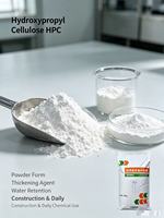 Épaississant industriel HPMC (hydroxypropylcellulose) à haute viscosité pour colle de construction, détergent liquide, revêtements en poudre