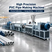 Línea de Producción de Extrusión de Tuberías de PVC, Línea de Extrusión de Doble Color para Tuberías de PVC, Equipo para Tuberías de Agua para Casas Prefabricadas
