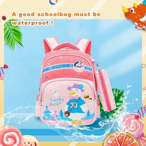 Sac d'école primaire pour enfants en gros, sac d'école léger et imperméable à la mode avec sangle réfléchissante, sac à dos pour étudiants - Product Image 5