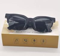 Lunettes de soleil intelligentes avec microphone et écouteurs sans fil pour la mode en plein air, connectez la musique, lunettes de soleil E60