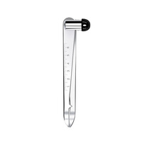Marteau de percussion diagnostique Degao à poignée antidérapante mate, en acier inoxydable 304, autoclavable, pour la vérification des réflexes nerveux en orthopédie