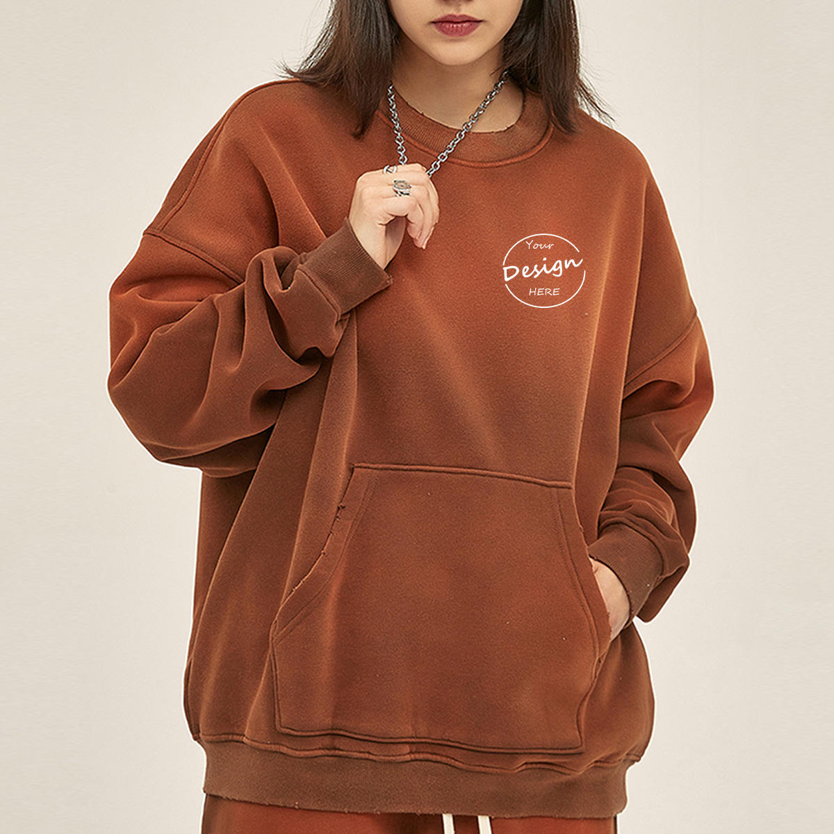 สีน้ำตาล