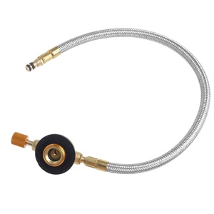 Conector de Manguera Regulador de Estufa de Gas para Exteriores, Adaptador de Estufa de Gas para Acampar, Senderismo, Quemador Portátil - Product Image 5