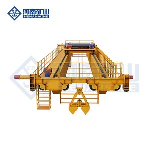 Heavy Duty Fast Speed High Efficiency Bulk Scrap Material Lifting 5 Ton <strong>Double</strong> <strong>Girder</strong> <strong>Grab</strong> Overhead <strong>Crane</strong> - Product Image 3