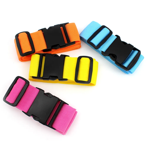 Travel Accessories Adjustable Luggage Strap Fixing Belt <strong>Suitcase</strong> <strong>Lock</strong> Buckle Strap Travel Custom Luggage Strap - Product Image 2