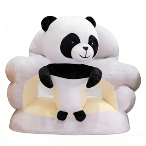 Asiento de aprendizaje para bebés con diseño de panda personalizado, sofá de peluche para bebés con diseño de panda, silla de apoyo para sentarse para bebés, asiento de peluche para bebés con diseño de panda - Product Image 2