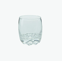 Ensemble de 6 verres transparents peints de couleur, capacité de 100 ml, pour boissons, fabriqués en Chine