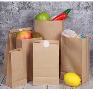 Bolsa de Papel Kraft Resistente al Aceite para Pan y Sándwiches, con Logotipo y Tamaño Personalizados al por Mayor - Product Image 5