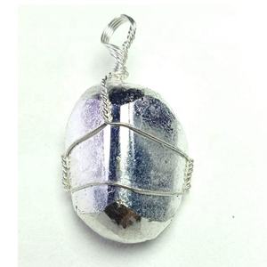 จี้คริสตัลแบบสายห้อยระย้าทำจากหินควอตซ์แบบคลาสสิกหินอัญมณีแบบห้อยคอหินบำบัด - Product Image 4