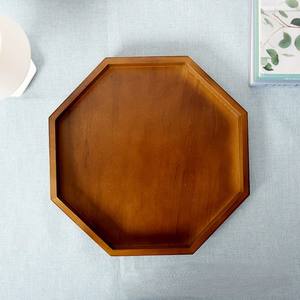 <span class=keywords><strong>Plateau</strong></span> alimentaire octogonal en bois <span class=keywords><strong>de</strong></span> noyer <span class=keywords><strong>de</strong></span> haute qualité, <span class=keywords><strong>plateau</strong></span> en bois, <span class=keywords><strong>plateau</strong></span> <span class=keywords><strong>de</strong></span> service en bois, utilisé pour les fruits ou les services à thé - Product Image 4