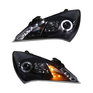 YU GUANG para <span class=keywords><strong>Hyundai</strong></span> <span class=keywords><strong>Genesis</strong></span> <span class=keywords><strong>Coupe</strong></span> Accesorios 2009 2012 Faros Delanteros Luces Delanteras Actualización de Faros LED Ensamblaje de Luces Diurnas - Product Image 1