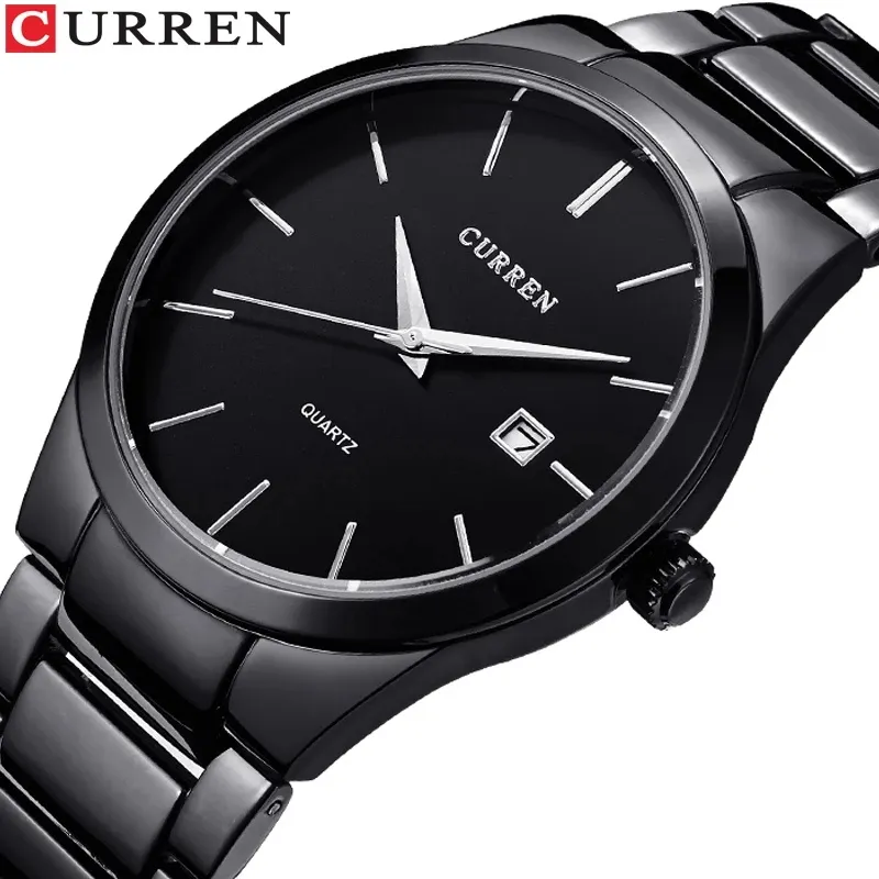 CURREN 8106 Men Quartz Watch Luxury Brand Analog sports Wristwatch Display Date Men's Quartz Watch Business Watch