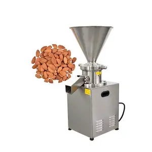 Pequeña máquina para hacer mantequilla de cacahuete de anacardo tahini de nuez de Macadamia para Ghana