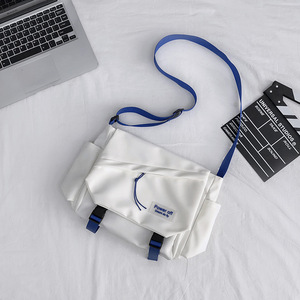 Unisex New Style <b>Large</b> Capacity Trendy Workwear Shoulder <b>Bag</b> Custom Logo Fashionable Waterproof <b>Canvas</b> Crossbody Sling <b>Bag</b> - Product Image 2