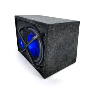 Subwoofer para Auto de 10 Pulgadas Activo con Amplificador de Alta Potencia, Super Bajo, Salida de Audio Mono, Caja de Madera con Espacio de Almacenamiento - Product Image 3