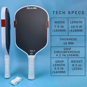 USAPA onaylı BOONSticka köpük Pickleball Paddle-16mm kalınlık, büyük tatlı nokta, gelişmiş ham Spin teknolojisi, pürüzlü yüzey - Product Image 6