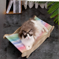 USMILEPET Lit pour animaux de compagnie en gel PVC premium, matelas carré apaisant pour chats d'intérieur et petits chiens