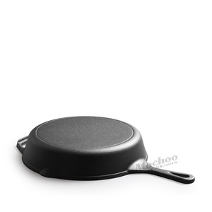 Poêle à frire pré-assaisonnée en fonte de 3.5 à 12 pouces avec poignée en forme de larme Signature Poêle à frire à utiliser sur la cuisinière/le gril/le feu de camp - Product Image 2