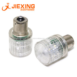 15毫米BA15S卡口发光二极管警告灯泡220V 5w报警信号指示器指示灯发光二极管灯泡红色/黄色/蓝色/绿色/白色 - Product Image 2