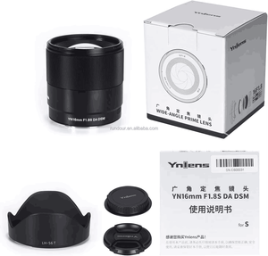 Buena lente YONGNUO YN16mm F1.8S DA DSM Lentes de cámara 16MM Lente de gran apertura Wide Angel Prime para <span class=keywords><strong>Sony</strong></span> E Mount APS C para <span class=keywords><strong>SONY</strong></span> - Product Image 4
