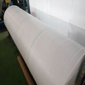 Tissu horticole réfléchissant PE de plantation de tomates, tissu de désherbage de fraise cerise, tissu résistant à l'herbe blanche à effet de serre - Product Image 3