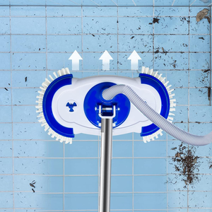 Tête d'aspirateur de <span class=keywords><strong>piscine</strong></span> avec poils latéraux en nylon, connecteur de <span class=keywords><strong>tuyau</strong></span> pivotant et poignée à dégagement rapide EZ Clip, pratique pour <span class=keywords><strong>piscine</strong></span> - Product Image 4