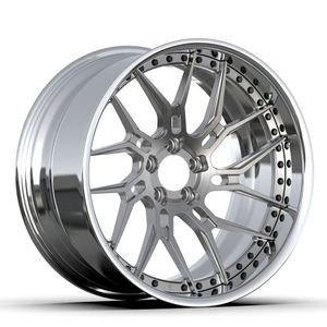 ล้อฟอร์จ KLS Five Spoke 2 ชิ้น ขนาด 5X112 19 20 21 22 นิ้ว สำหรับ Corvette Z06 C7 C6 ZR1 F12 TDF Maserati Granturismo - Product Image 1