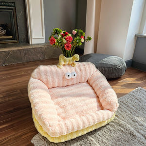 Small Size Eco-friendly Winter Warm <strong>Dog</strong> <strong>Kennel</strong> with Soft Cushion Modern Style Puppy Bed Popular Cat <strong>Kennel</strong> Pet Bed Solid Pattern - Product Image 4