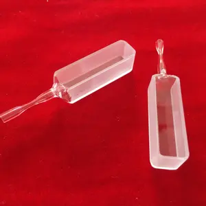 3.5 مللي السائل تحليل الكوارتز الزجاج cuvette خلية Q 704