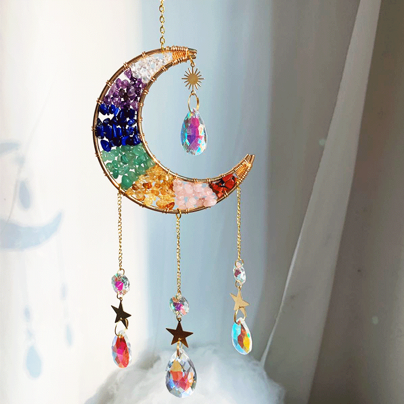 M-1. Chakra crystal moon