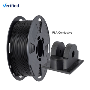<span class=keywords><strong>Filament</strong></span> d'imprimante 3D PLA conducteur noir CC3D 1,75 mm, haute élasticité, anti-électrostatique, pour circuit basse tension, capteur LED, impression 3D - Product Image 1