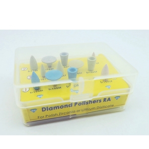 Pulido Dental Burs Pulidores de diamante para Zirconia Litio Disilicato RA Shank - Product Image 2