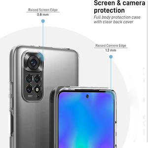 <span class=keywords><strong>Coque</strong></span> en silicone antichoc pour <span class=keywords><strong>Xiaomi</strong></span> Redmi Note 14 13 12 12S <span class=keywords><strong>12T</strong></span> 11 11T 11S 10 10S Pro Plus Pro + 4G 5G <span class=keywords><strong>coque</strong></span> transparente Ultra mince - Product Image 2