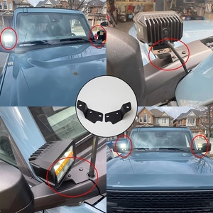 Soporte de Fijación para Faros Antiniebla Delanteros, Modificación del Soporte de Luz para Pilar A, Compatible con Modelos Ford <span class=keywords><strong>Bronco</strong></span> 21-26 - Product Image 4