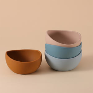 Vajilla de cena para niños sin BPA de diseño fino personalizado, cuenco de silicona para bebés, Material cerámico de grado alimenticio, sin caja de alimentación - Product Image 2
