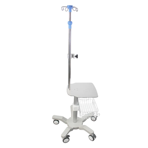 รถเข็นทางการแพทย์พร้อมขาตั้งสำหรับโรงพยาบาลหรือคลินิกโลหะทำจากสแตนเลสที่สามารถเคลื่อนย้ายได้ - Product Image 2