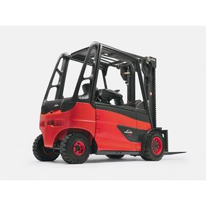 Электрический вилочный погрузчик Linde 3,5 тонны, свинцово-кислотная батарея, четырехколесный, с литиевой батареей, модель <span class=keywords><strong>E</strong></span> 35H - Product Image 6