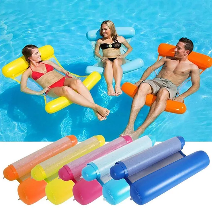 ขายร้อนว่ายน้ําเปลญวนสระว่ายน้ําทําให้พองลอย 120*70 ซม.Inflatable ลอยสระว่ายน้ําพร้อมสุทธิ