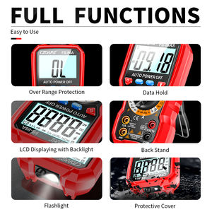 Çok fonksiyonlu 2000 sayımları dijital multimetre çok test voltmetre Amp akım ölçer ommetreler kapasite ölçer - Product Image 5