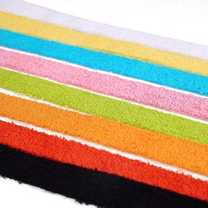 Bande adhésive en coton pour poignée de raquette, fine, monocouche, antidérapante, absorbant la sueur, pour le tennis de table, le badminton, utilisation universelle - Product Image 1