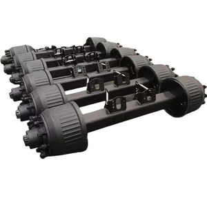 Essieux de remorque de haute qualité allemands Bpw et américains Liangshan 12t 13t 14t 16t 20 tonnes, pièces et accessoires pour camions - Product Image 2